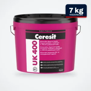 Ceresit UK 400 PVC- és szőnyegragasztó, 7 kg – kiszerelés: 7 kg – HelloMester Kecskemét