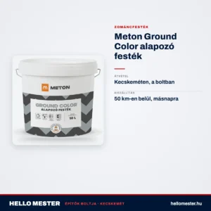Meton Ground Color alapozó festék – műszaki adatok – HelloMester Kecskemét