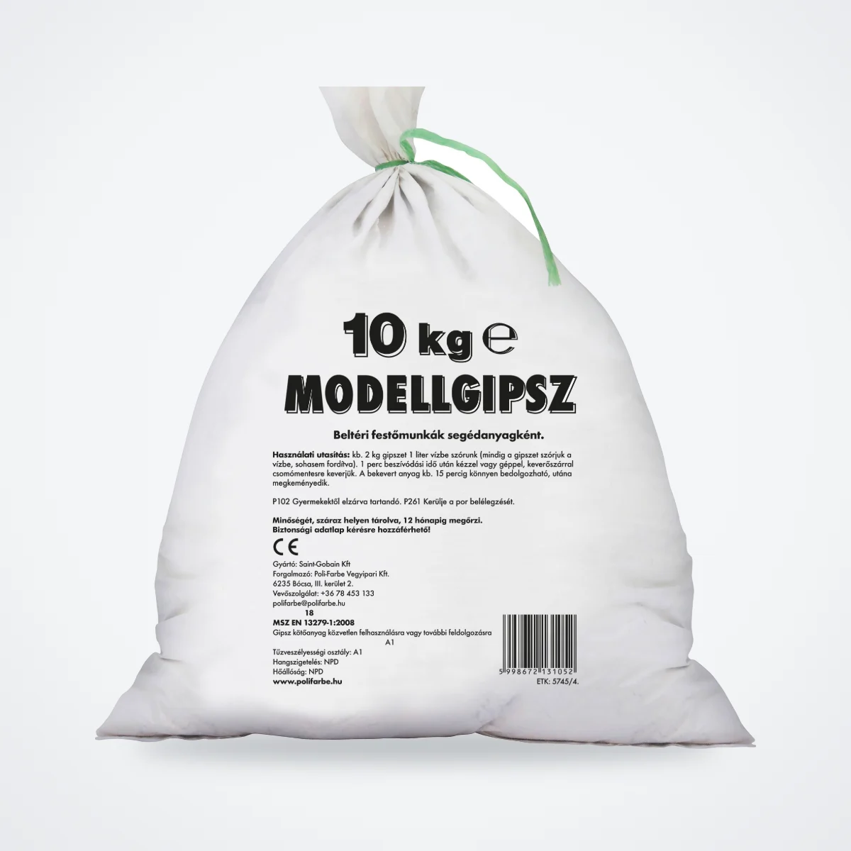 Német modellgipsz 10 kg – HelloMester Kecskemét