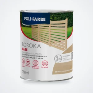 Poli-Farbe Boróka Base fakonzerváló alapozó színtelen 0,75 L – HelloMester Kecskemét