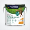 Poli-Farbe Boróka Classic vízzel hígítható vékonylazúr fenyő 2,5 L – HelloMester Kecskemét