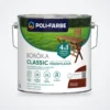 Poli-Farbe Boróka Classic vízzel hígítható vékonylazúr gesztenye 2,5 L – HelloMester Kecskemét