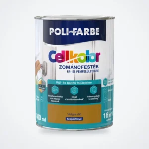 Poli-Farbe Cellkolor magasfényű zománcfesték világos dió 0,8 L – HelloMester Kecskemét