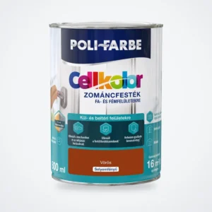 Poli-Farbe Cellkolor selyemfényű zománcfesték 0,8 l – többféle szín – HelloMester Kecskemét