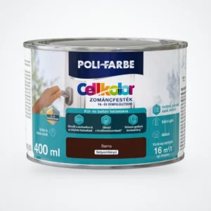 Poli-Farbe Cellkolor selyemfényű zománcfesték barna 0,4 L – HelloMester Kecskemét