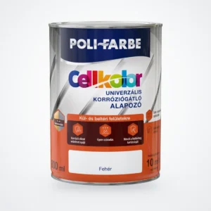 Poli-Farbe Cellkolor univerzális korróziógátló alapozó fehér 0,8 L – HelloMester Kecskemét
