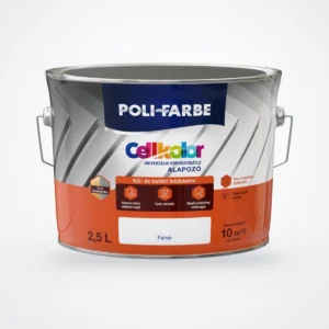 Poli-Farbe Cellkolor univerzális korróziógátló alapozó fehér 2,5 L – HelloMester Kecskemét