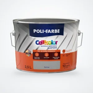 Poli-Farbe Cellkolor univerzális korróziógátló alapozó szürke 2,5 L – HelloMester Kecskemét