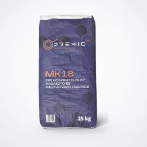 Premio Pro MK18 EPS és XPS hőszigetelő ragasztó és ágyazó habarcs, 25 kg – HelloMester Kecskemét